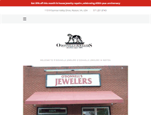 Tablet Screenshot of odonnellsjewelers.com